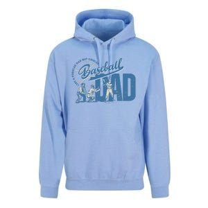 Baseball Dad Like A Regular Dad But Cooler Unisex Surf Hoodie