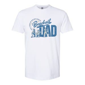 Baseball Dad Like A Regular Dad But Cooler Softstyle CVC T-Shirt