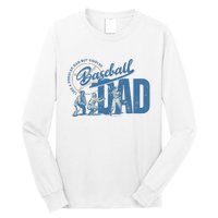 Baseball Dad Like A Regular Dad But Cooler Long Sleeve Shirt