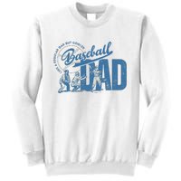 Baseball Dad Like A Regular Dad But Cooler Sweatshirt