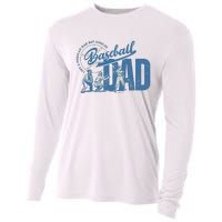 Baseball Dad Like A Regular Dad But Cooler Cooling Performance Long Sleeve Crew