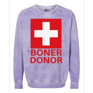 Boner Doner Lazy Halloween Colorblast Crewneck Sweatshirt