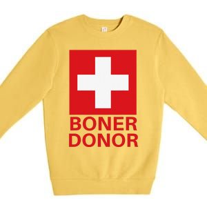 Boner Doner Lazy Halloween Premium Crewneck Sweatshirt