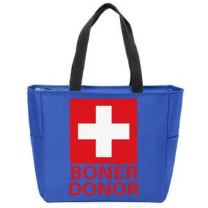 Boner Doner Lazy Halloween Zip Tote Bag