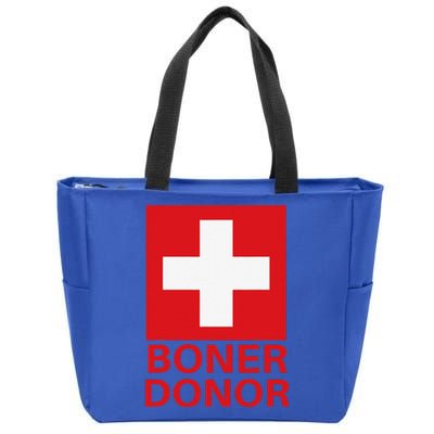 Boner Doner Lazy Halloween Zip Tote Bag