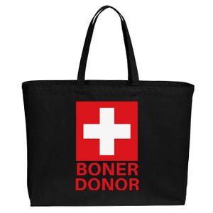 Boner Doner Lazy Halloween Cotton Canvas Jumbo Tote