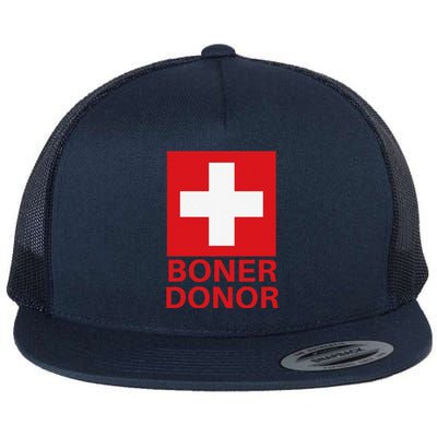 Boner Doner Lazy Halloween Flat Bill Trucker Hat