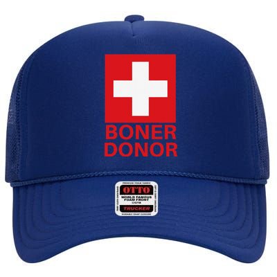 Boner Doner Lazy Halloween High Crown Mesh Back Trucker Hat