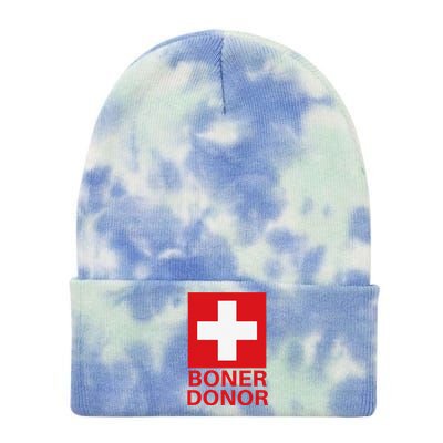 Boner Doner Lazy Halloween Tie Dye 12in Knit Beanie