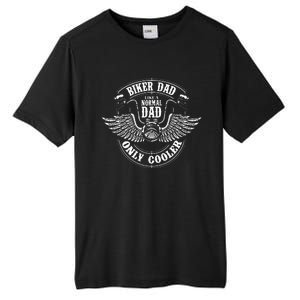 Biker Dad Like A Normal Dad Only Cooler Motorcycle Biker Tall Fusion ChromaSoft Performance T-Shirt