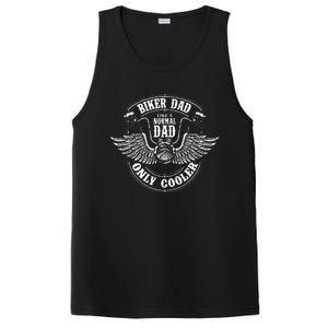 Biker Dad Like A Normal Dad Only Cooler Motorcycle Biker PosiCharge Competitor Tank