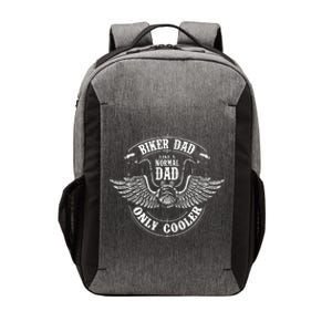 Biker Dad Like A Normal Dad Only Cooler Motorcycle Biker Vector Backpack