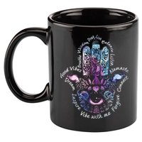 Buddha Dimond Lotus Zen Yogas 11oz C Handle Ceramic Mug