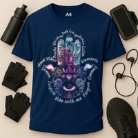 Buddha Dimond Lotus Zen Yogas Cooling Performance Crew T-Shirt