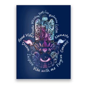 Buddha Dimond Lotus Zen Yogas Poster