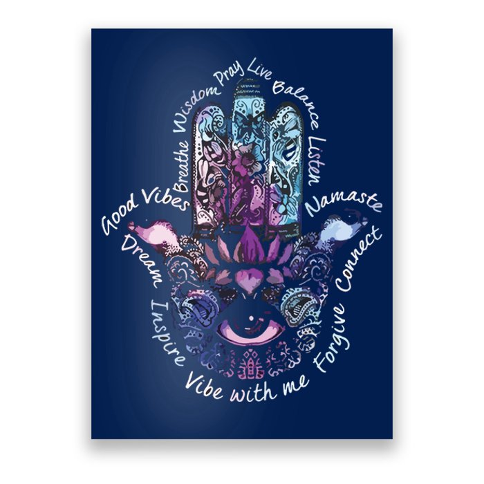 Buddha Dimond Lotus Zen Yogas Poster