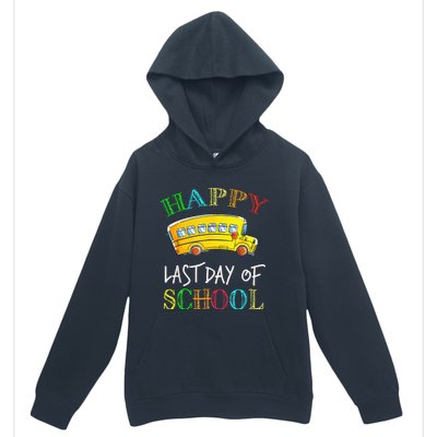 Bus Driver Last Day Of School School Bus Driver Gifts Urban Pullover Hoodie