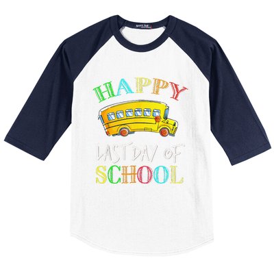 Bus Driver Last Day Of School School Bus Driver Gifts Baseball Sleeve Shirt