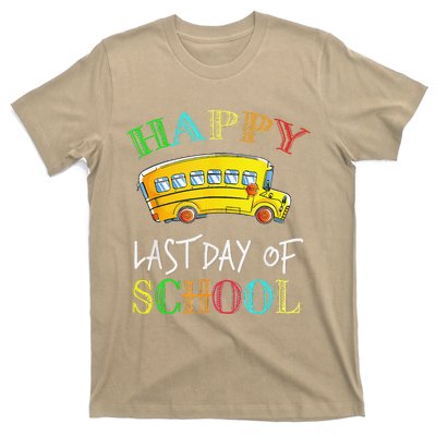 Bus Driver Last Day Of School School Bus Driver Gifts T-Shirt