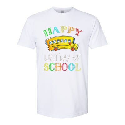 Bus Driver Last Day Of School School Bus Driver Gifts Softstyle CVC T-Shirt