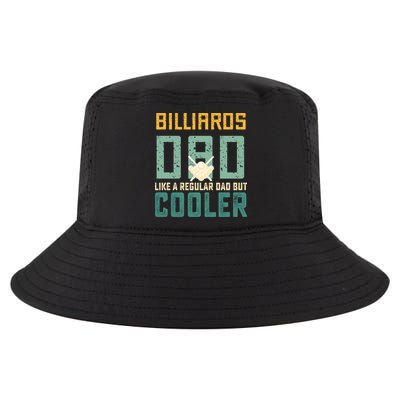 Billiards Dad Like A Regular Dad But Cooler Billard Father's Day Gift For Dad Cool Comfort Performance Bucket Hat