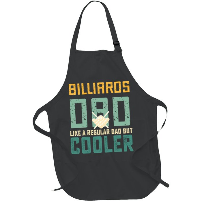 Billiards Dad Like A Regular Dad But Cooler Billard Father's Day Gift For Dad Apron