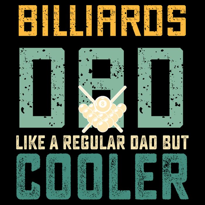 Billiards Dad Like A Regular Dad But Cooler Billard Father's Day Gift For Dad Impact Tech Backpack