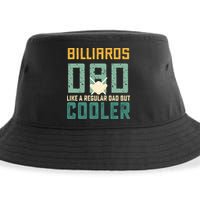 Billiards Dad Like A Regular Dad But Cooler Billard Father's Day Gift For Dad Sustainable Bucket Hat