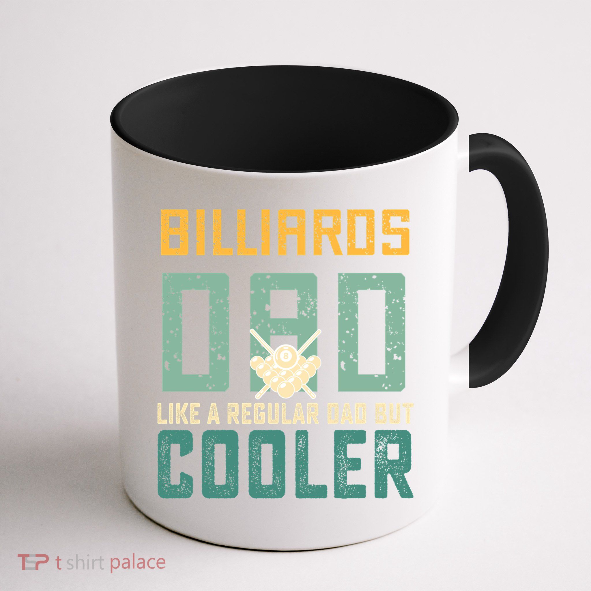 Billiards Dad Like A Regular Dad But Cooler Billard Father's Day Gift For Dad Mug