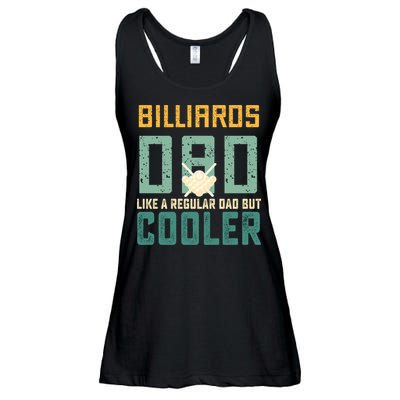 Billiards Dad Like A Regular Dad But Cooler Billard Father's Day Gift For Dad Ladies Essential Flowy Tank