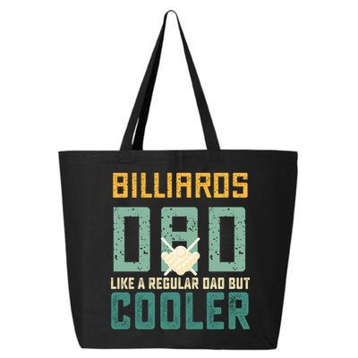 Billiards Dad Like A Regular Dad But Cooler Billard Father's Day Gift For Dad 25L Jumbo Tote