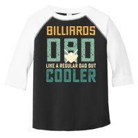 Billiards Dad Like A Regular Dad But Cooler Billard Father's Day Gift For Dad Toddler Fine Jersey T-Shirt