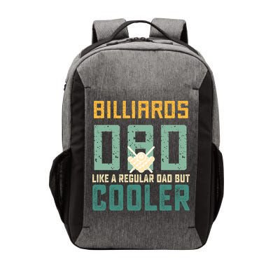 Billiards Dad Like A Regular Dad But Cooler Billard Father's Day Gift For Dad Vector Backpack