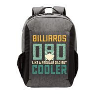 Billiards Dad Like A Regular Dad But Cooler Billard Father's Day Gift For Dad Vector Backpack