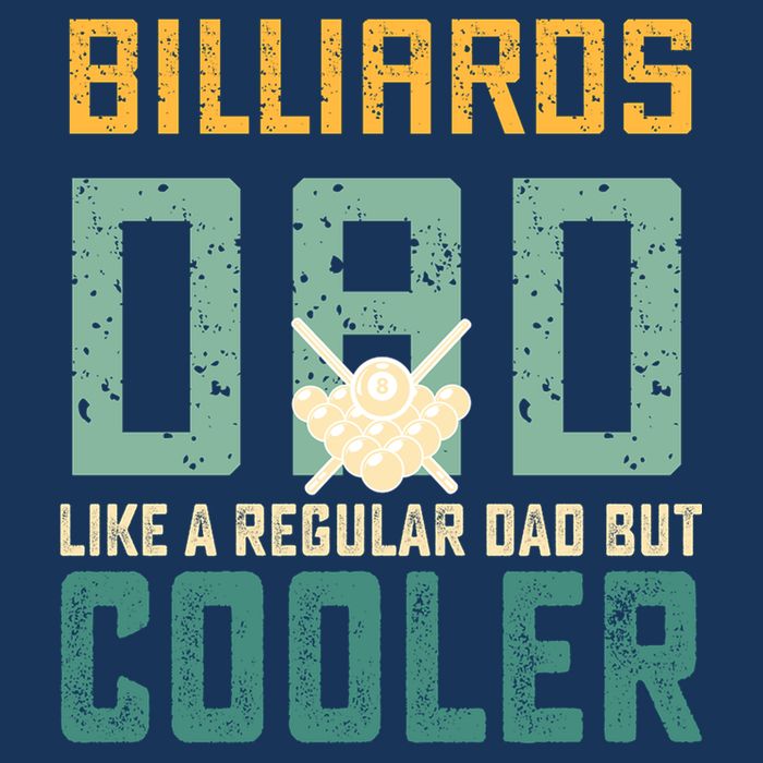 Billiards Dad Like A Regular Dad But Cooler Billard Father's Day Gift For Dad Infant Baby Jersey Bodysuit