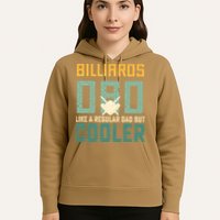 Billiards Dad Like A Regular Dad But Cooler Billard Father's Day Gift For Dad Hoodie