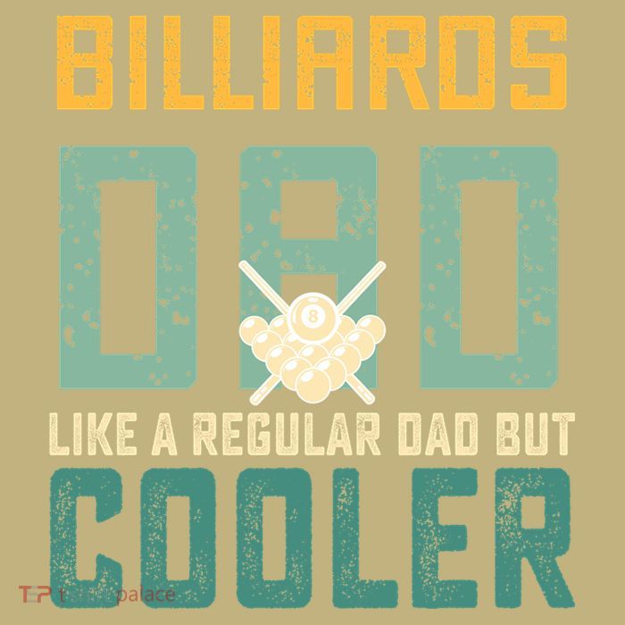 Billiards Dad Like A Regular Dad But Cooler Billard Father's Day Gift For Dad Sustainable Beanie