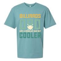 Billiards Dad Like A Regular Dad But Cooler Billard Father's Day Gift For Dad Sueded Cloud Jersey T-Shirt