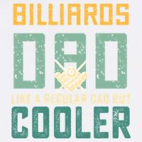 Billiards Dad Like A Regular Dad But Cooler Billard Father's Day Gift For Dad Garment-Dyed Sweatshirt