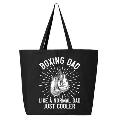 Boxing Dad Like A Normal Dad Funny Boxing Gift Fathers Day Gift 25L Jumbo Tote