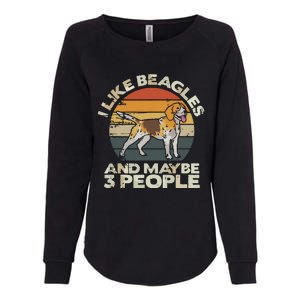 Beagle Dog Lover Tee Retro Beagle Beagle Womens California Wash Sweatshirt