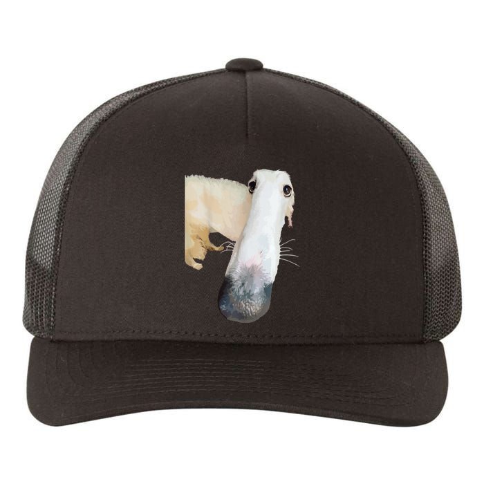 Borzoi Dog Meme Funny Long Nose Borzoi Russian Sighthound Yupoong Adult 5-Panel Trucker Hat