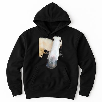 Borzoi Dog Meme Funny Long Nose Borzoi Russian Sighthound Hoodie