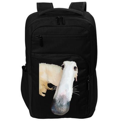 Borzoi Dog Meme Funny Long Nose Borzoi Russian Sighthound Impact Tech Backpack