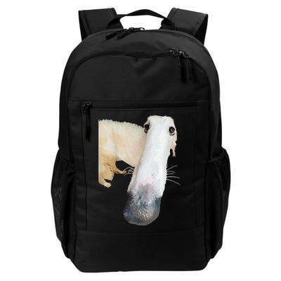Borzoi Dog Meme Funny Long Nose Borzoi Russian Sighthound Backpack