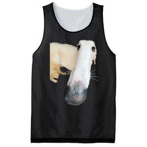 Borzoi Dog Meme Funny Long Nose Borzoi Russian Sighthound Mesh Reversible Basketball Jersey Tank