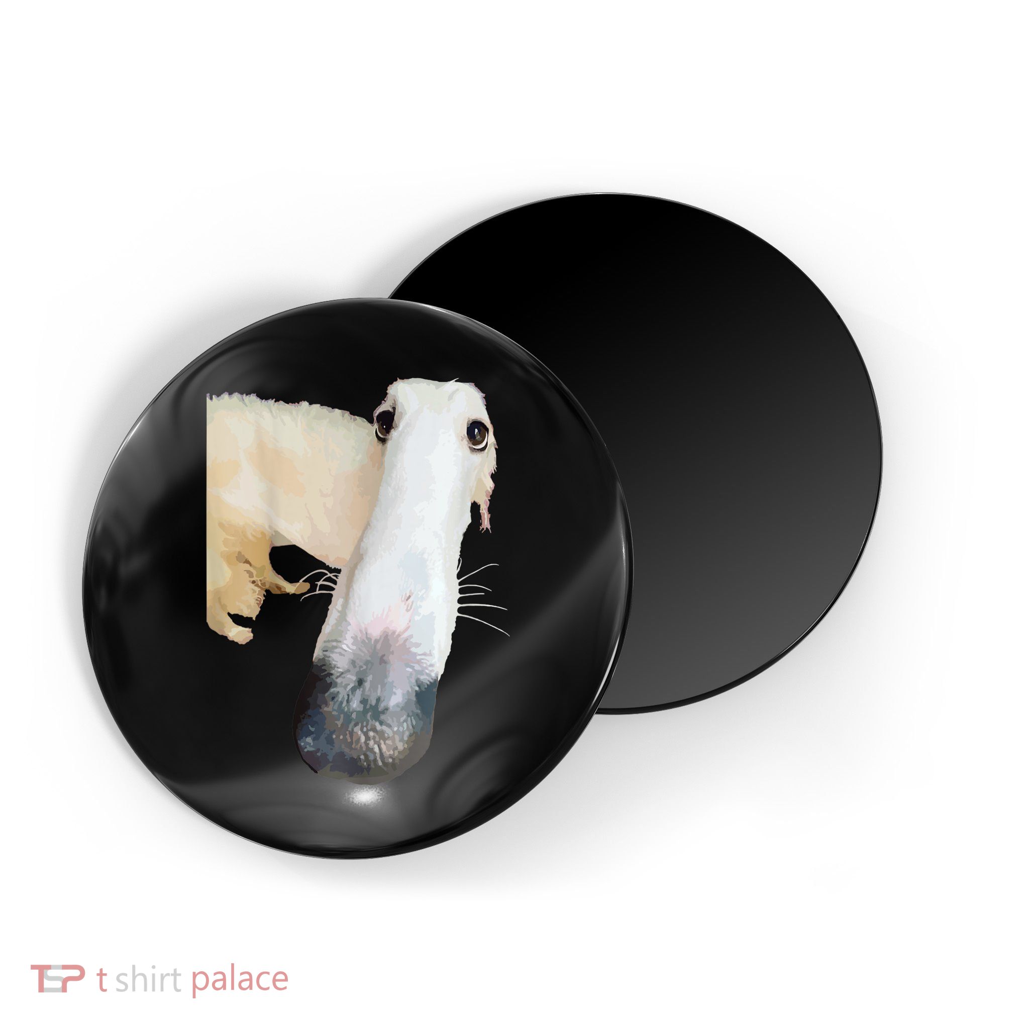 Borzoi Dog Meme Funny Long Nose Borzoi Russian Sighthound Magnet