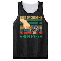 Best Dachshund Mom Ever Mesh Reversible Basketball Jersey Tank