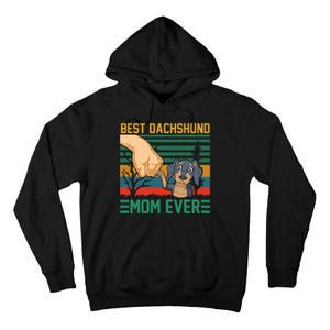 Best Dachshund Mom Ever Tall Hoodie