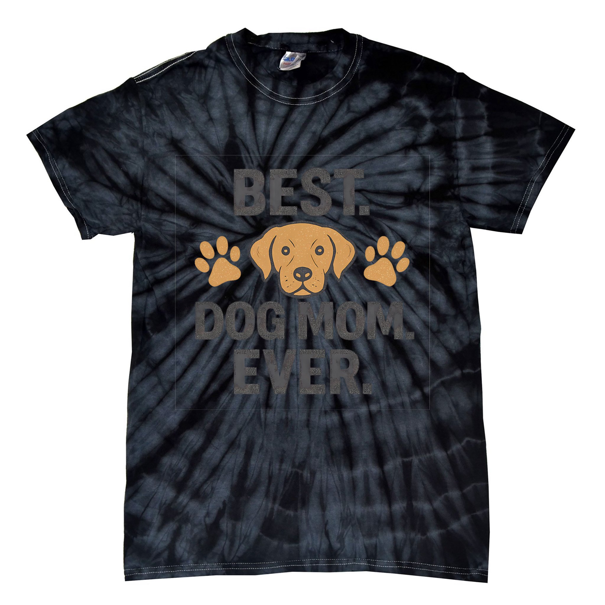 Best Dog Mom Ever Tie-Dye T-Shirt